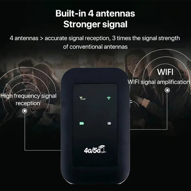 Compact WiFi Signal Extender for Stronger Internet Everywhere