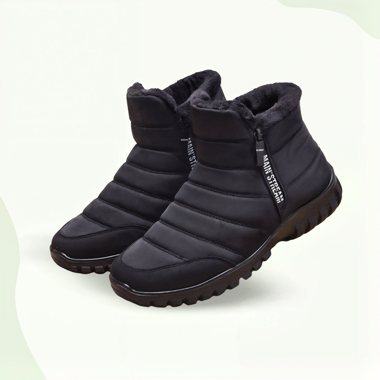 Cozy Insulated Cotton Boot Shoes with Thick Insoles - Luxivelle