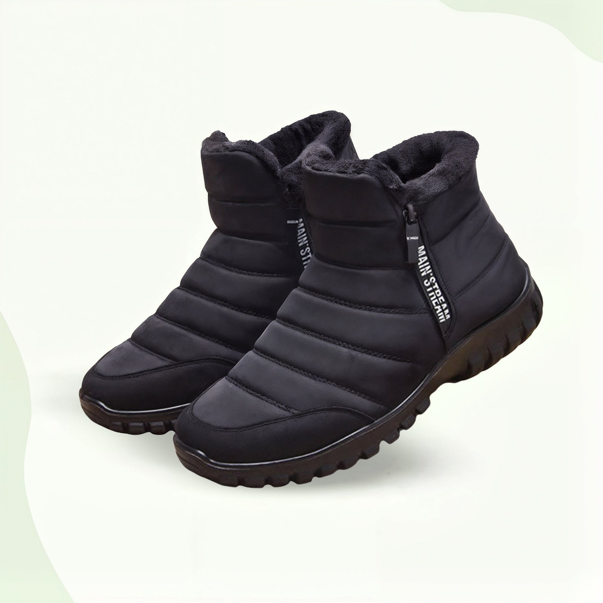 Cozy Insulated Cotton Boot Shoes with Thick Insoles - Luxivelle