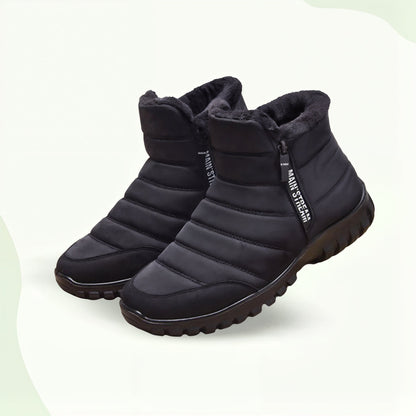 Cozy Insulated Cotton Boot Shoes with Thick Insoles - Luxivelle