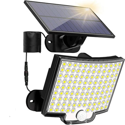 Bright Solar Powered Motion Light for Outdoor Walls - Luxivelle