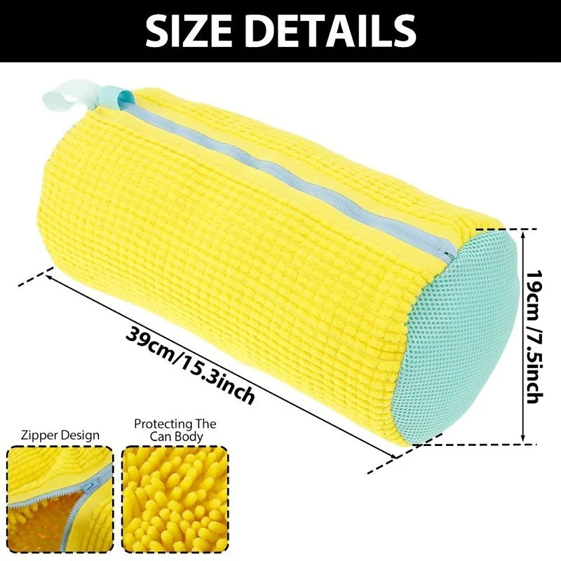 Mesh Shoe Wash Bag - Reusable Travel Shoe Laundry Pouch
