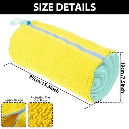 Mesh Shoe Wash Bag - Reusable Travel Shoe Laundry Pouch