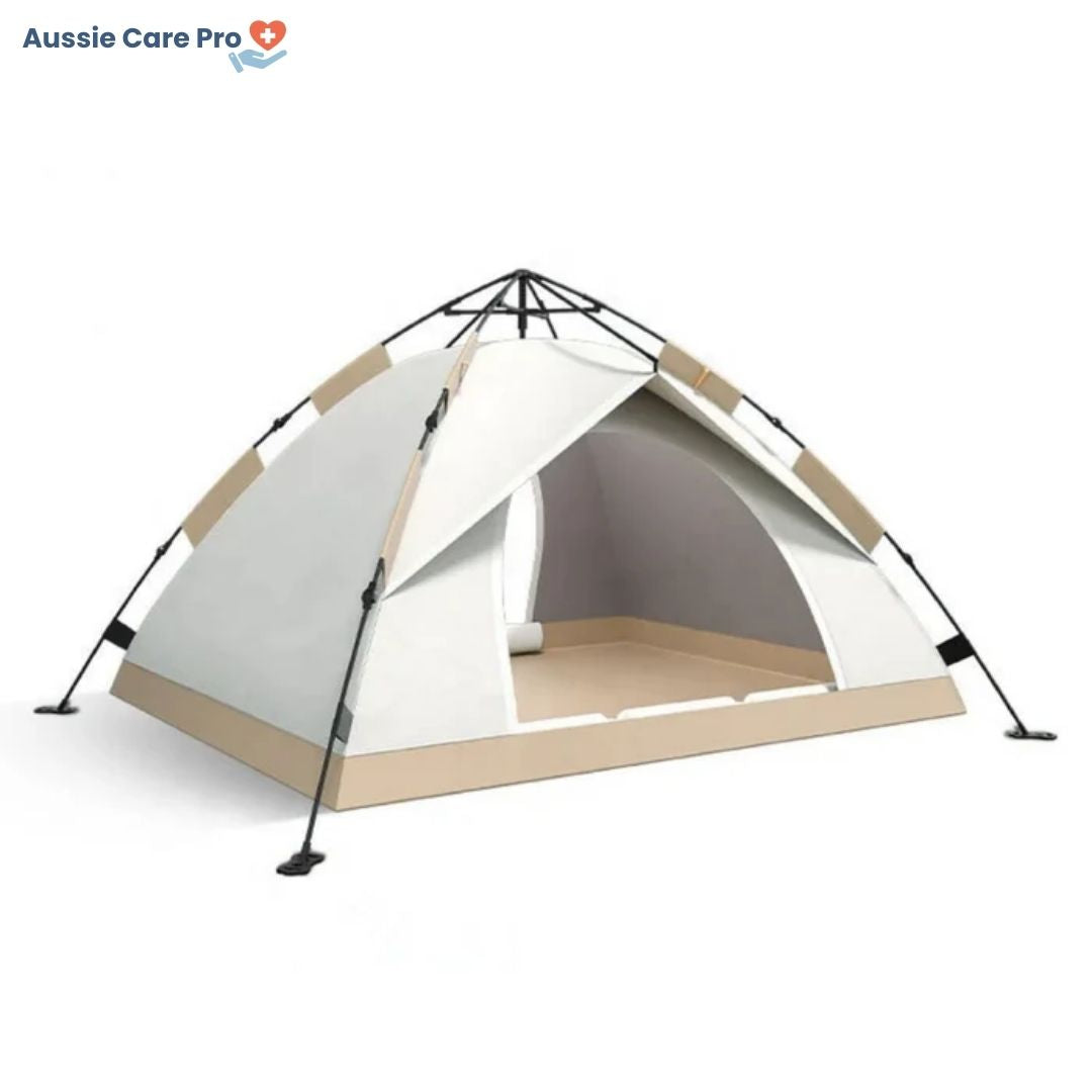 Easy Set Up Family Camping Tent – 2-4 Person - Luxivelle