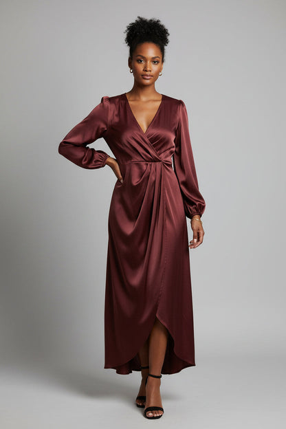 Classic Knee Length Party Dress - Luxivelle