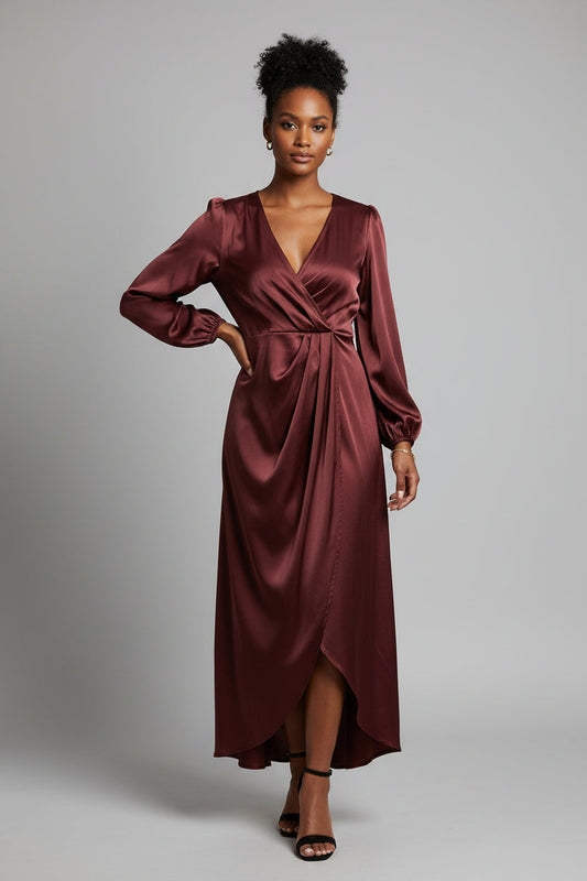 Classic Knee Length Party Dress - Luxivelle