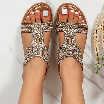 Soft Leather Supportive Summer Sandals for Women