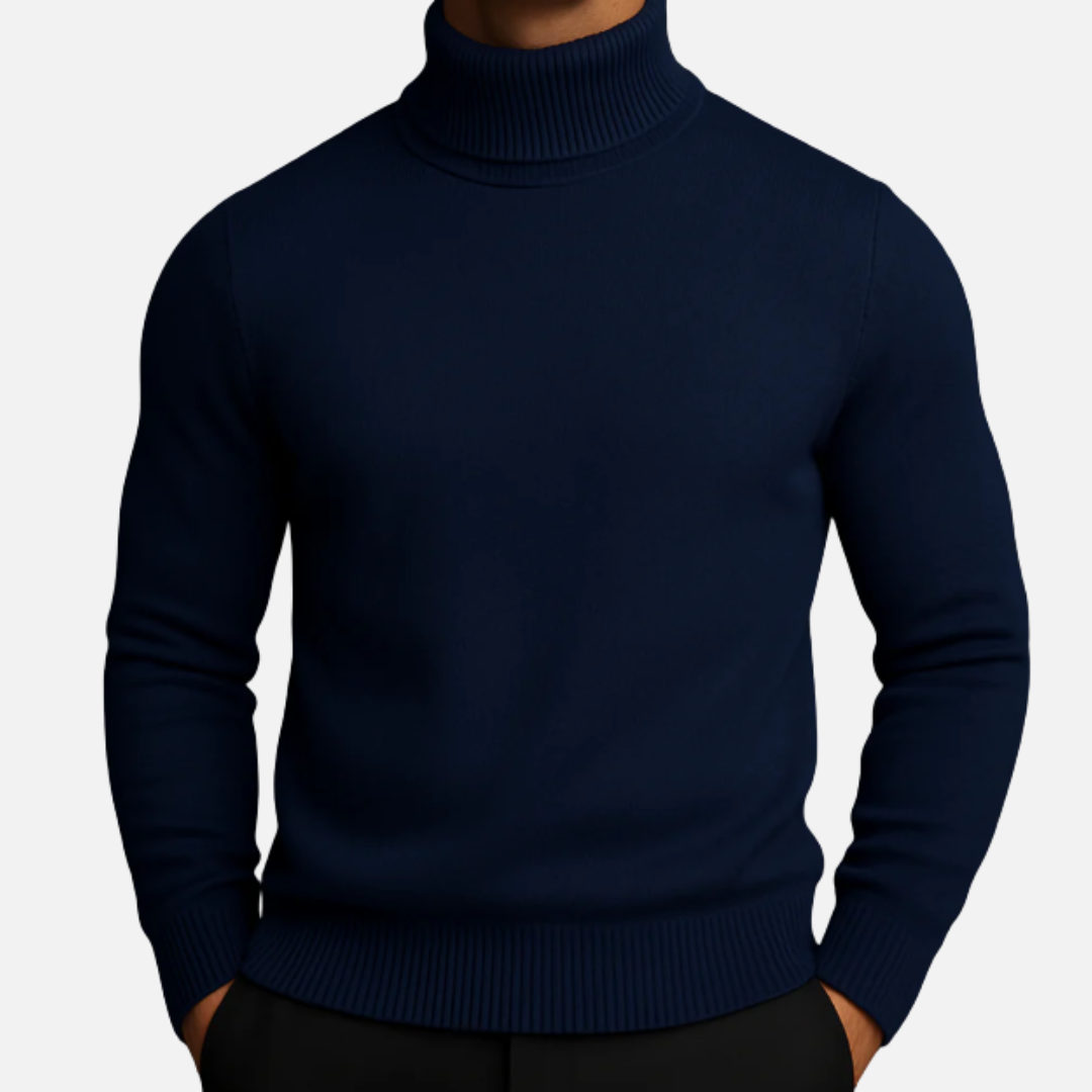 Liam | Men's Slim-Fit Turtleneck Sweater