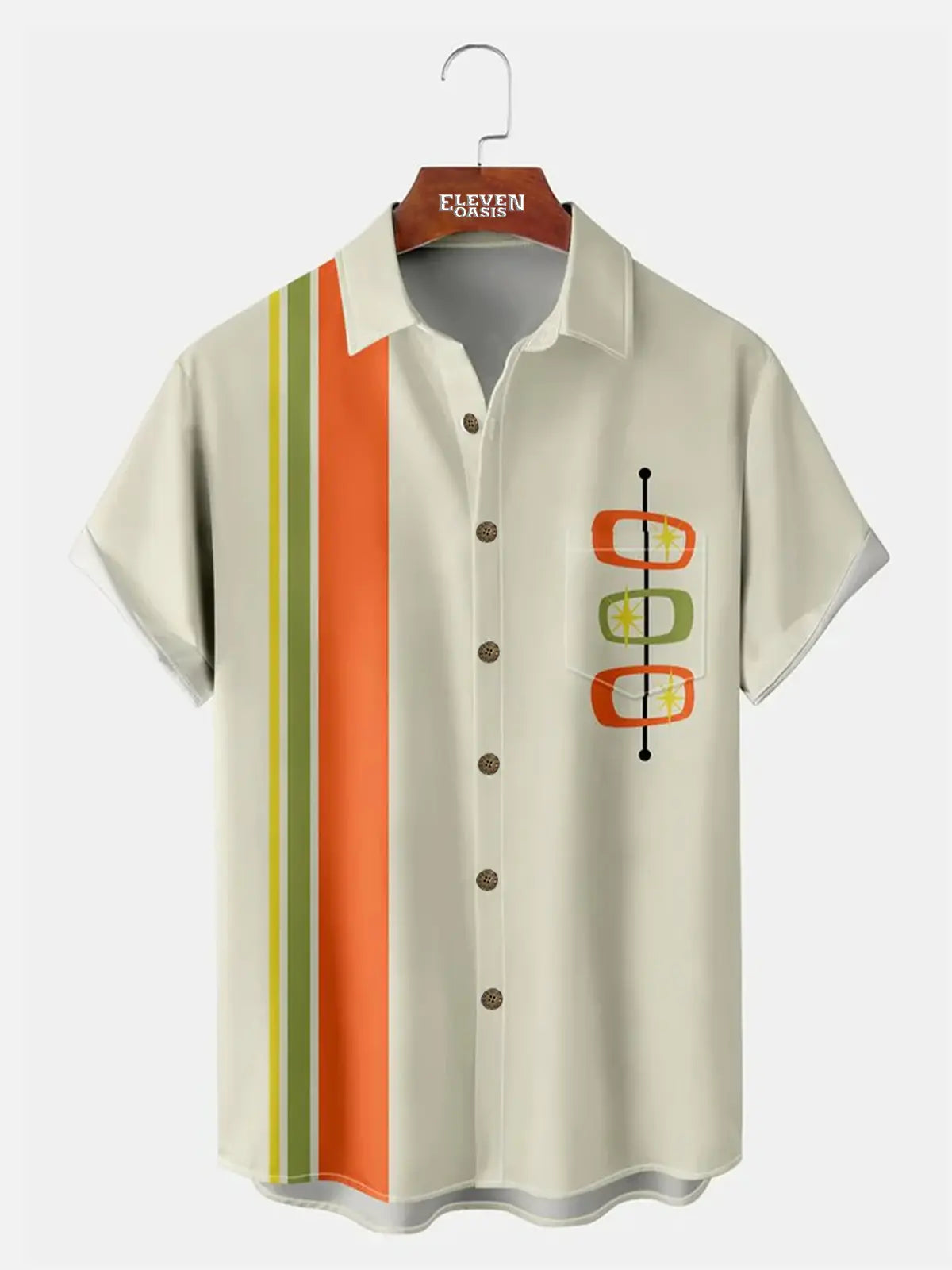 Lightweight Mens Summer Short Sleeve Shirt - Luxivelle