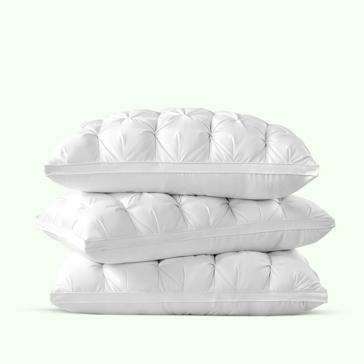 Plush Down Pillow for Side and Back Sleepers - Luxivelle