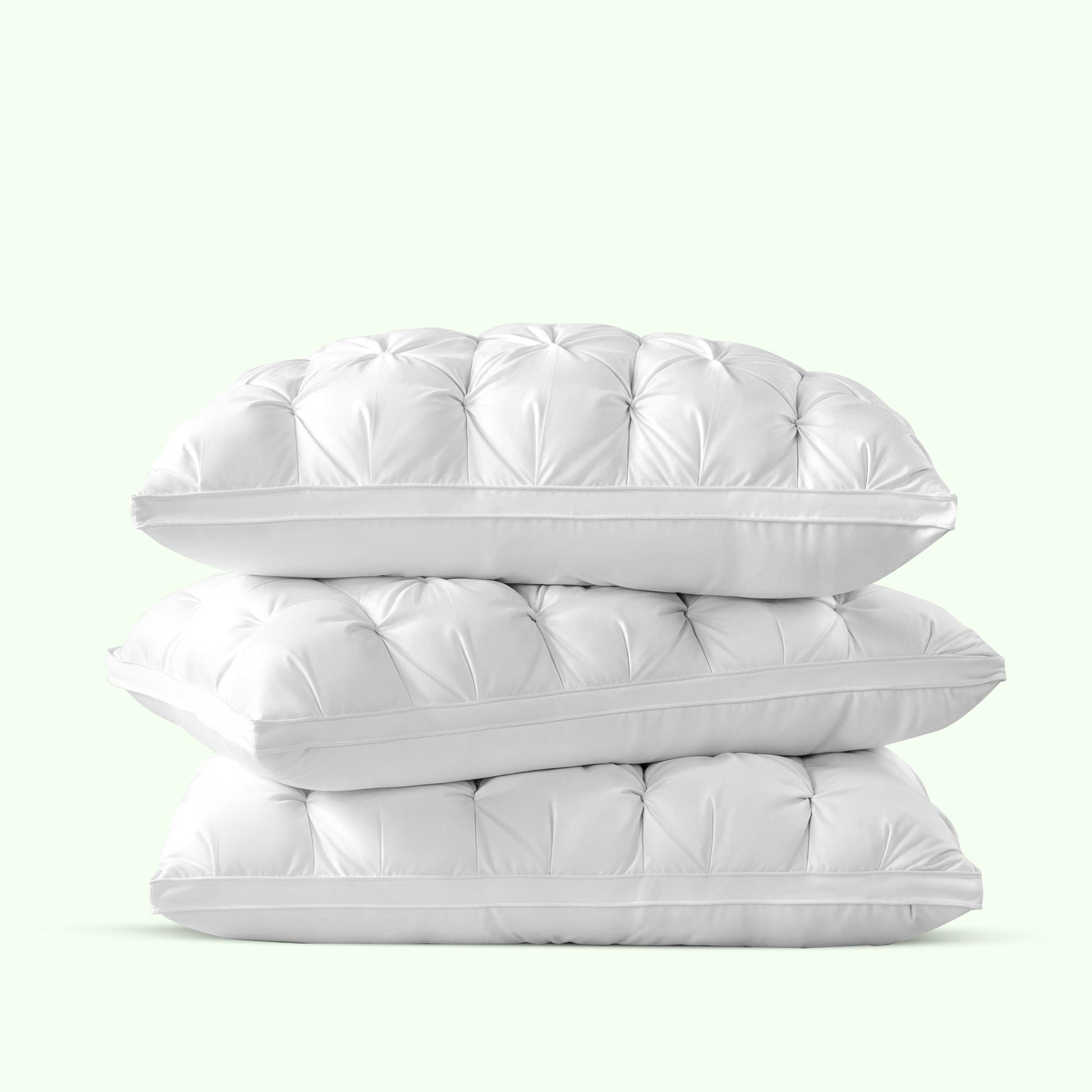Plush Down Pillow for Side and Back Sleepers - Luxivelle