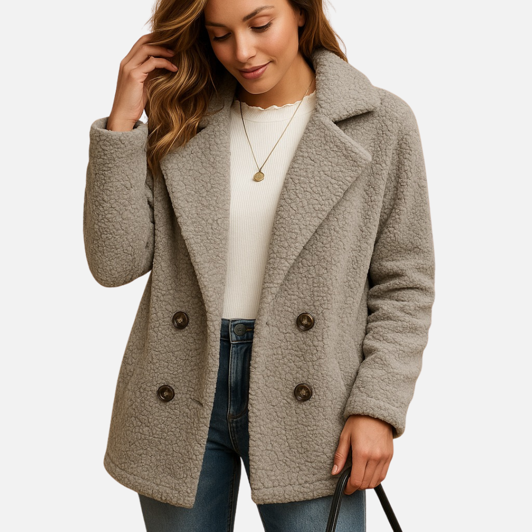 Women's Elegant Teddy Wool Jacket