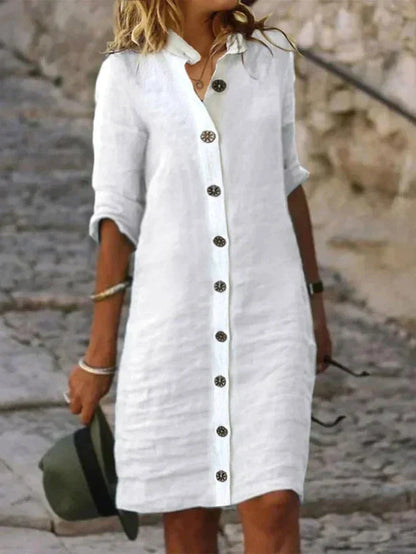 Sophie | Summer Linen Dress for Women 1