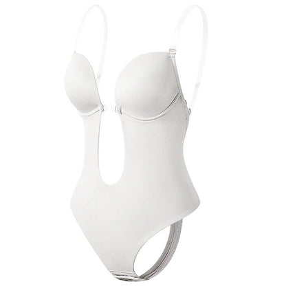 Sleek Low Back Women's Shapewear Bodysuit