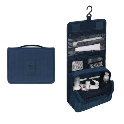 Compact Travel Toiletry Bag with Water-Resistant Design