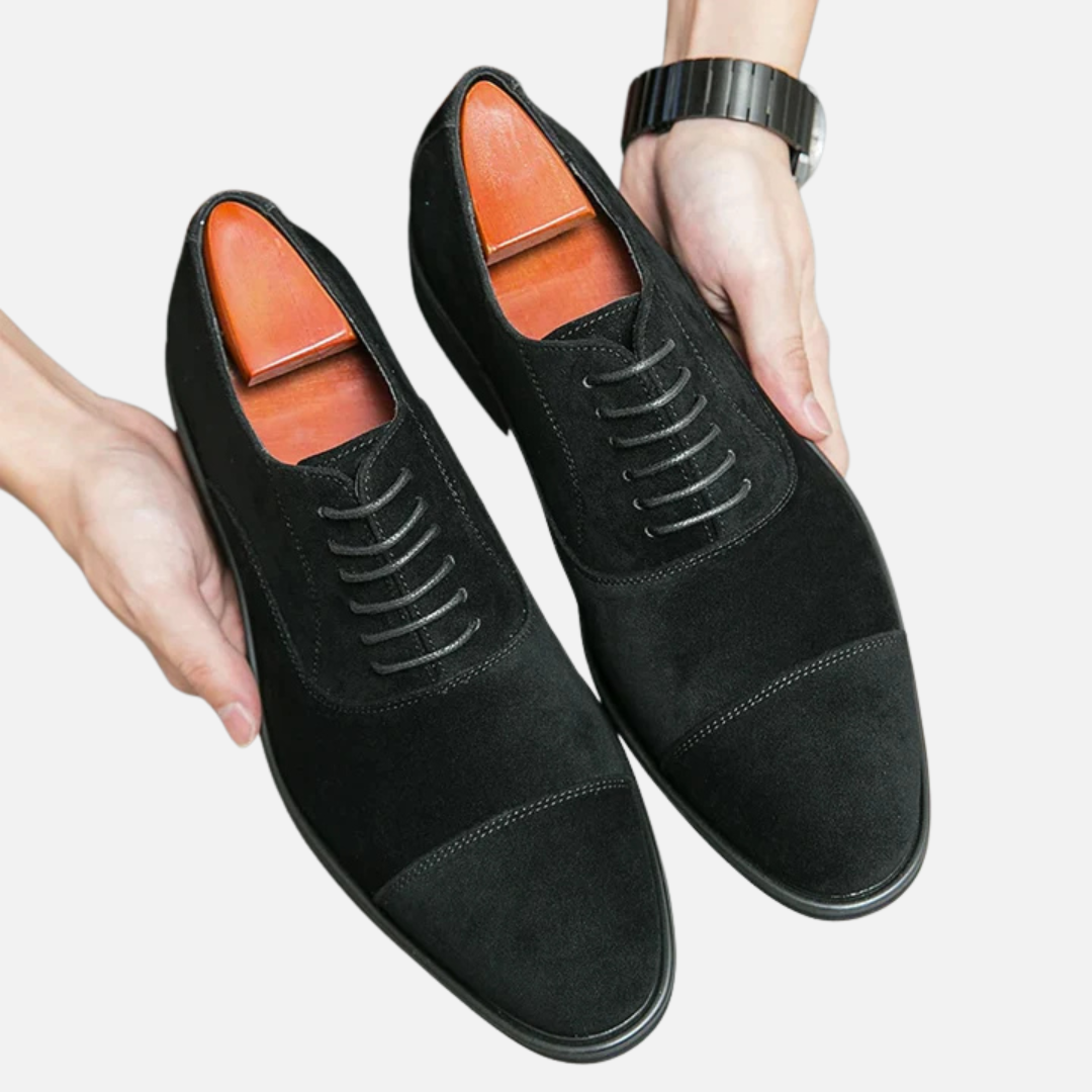Lachlan | Men’s Suede Oxford Shoes