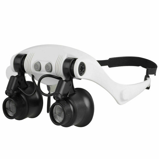 Versatile LED Magnifying Headband for Jewelry Repair - Luxivelle