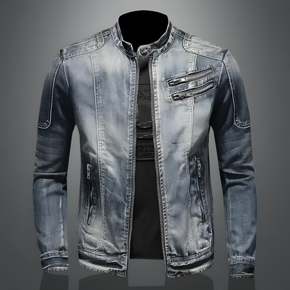 Classic Mens Zip Up Jacket - Luxivelle