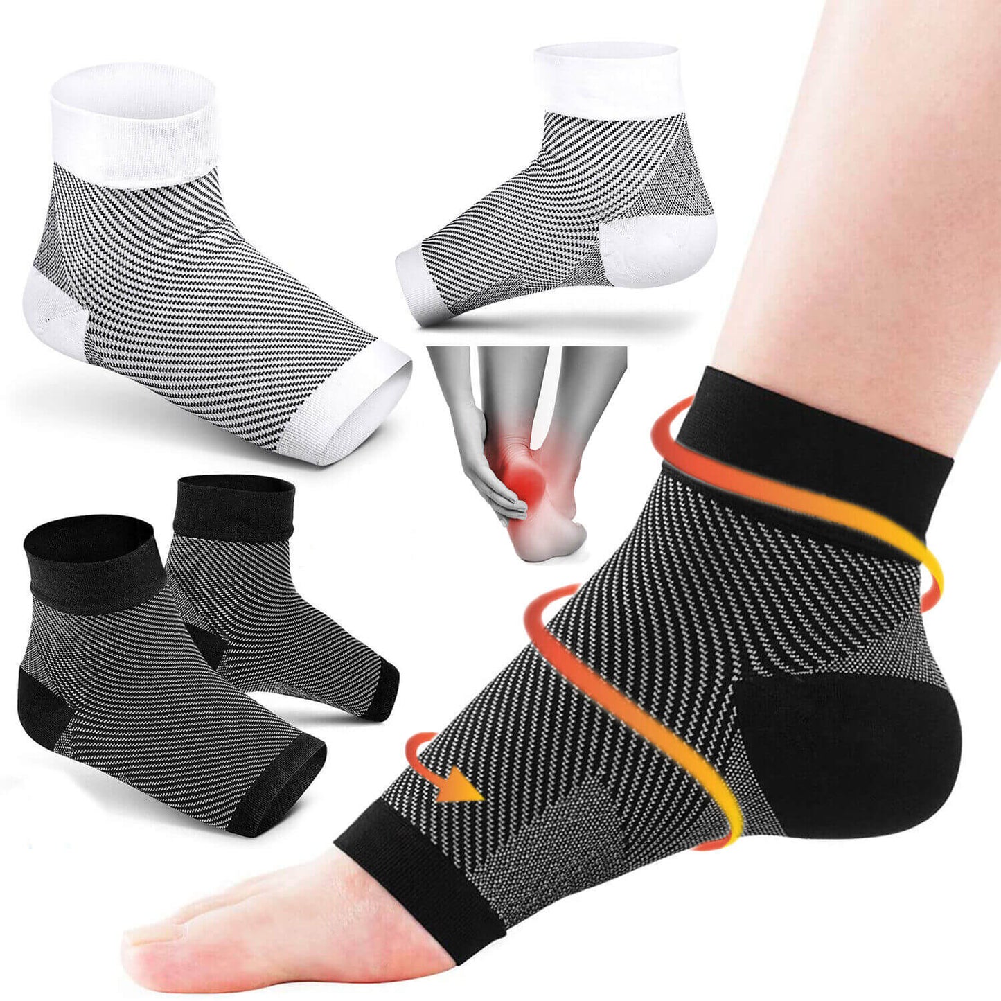 Supportive Athletic Fit Socks