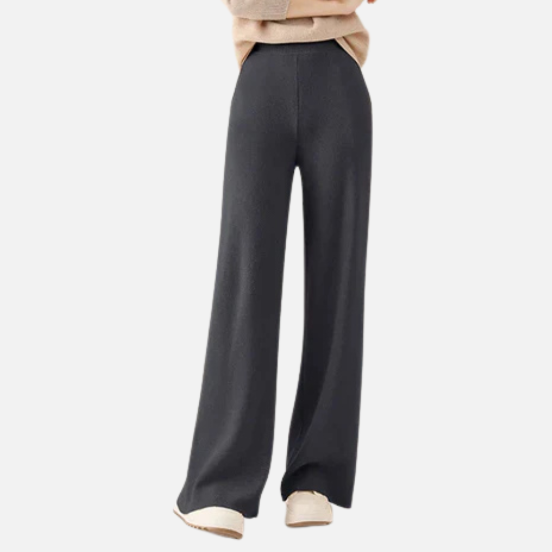 Rosalie | Women's Wide Leg Knit Lounge Pants