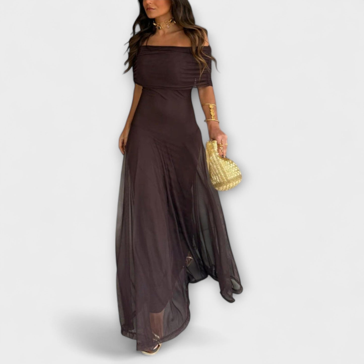 Sleeveless Crochet Long Summer Dress for Women - Luxivelle