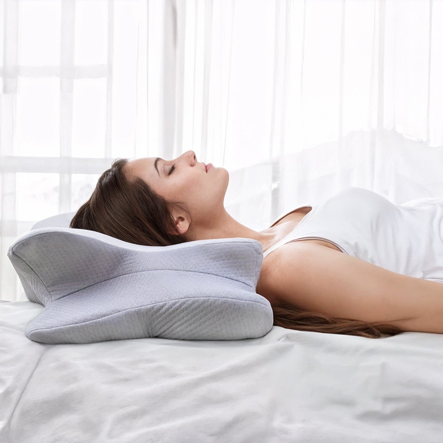 Contour Memory Foam Travel Pillow