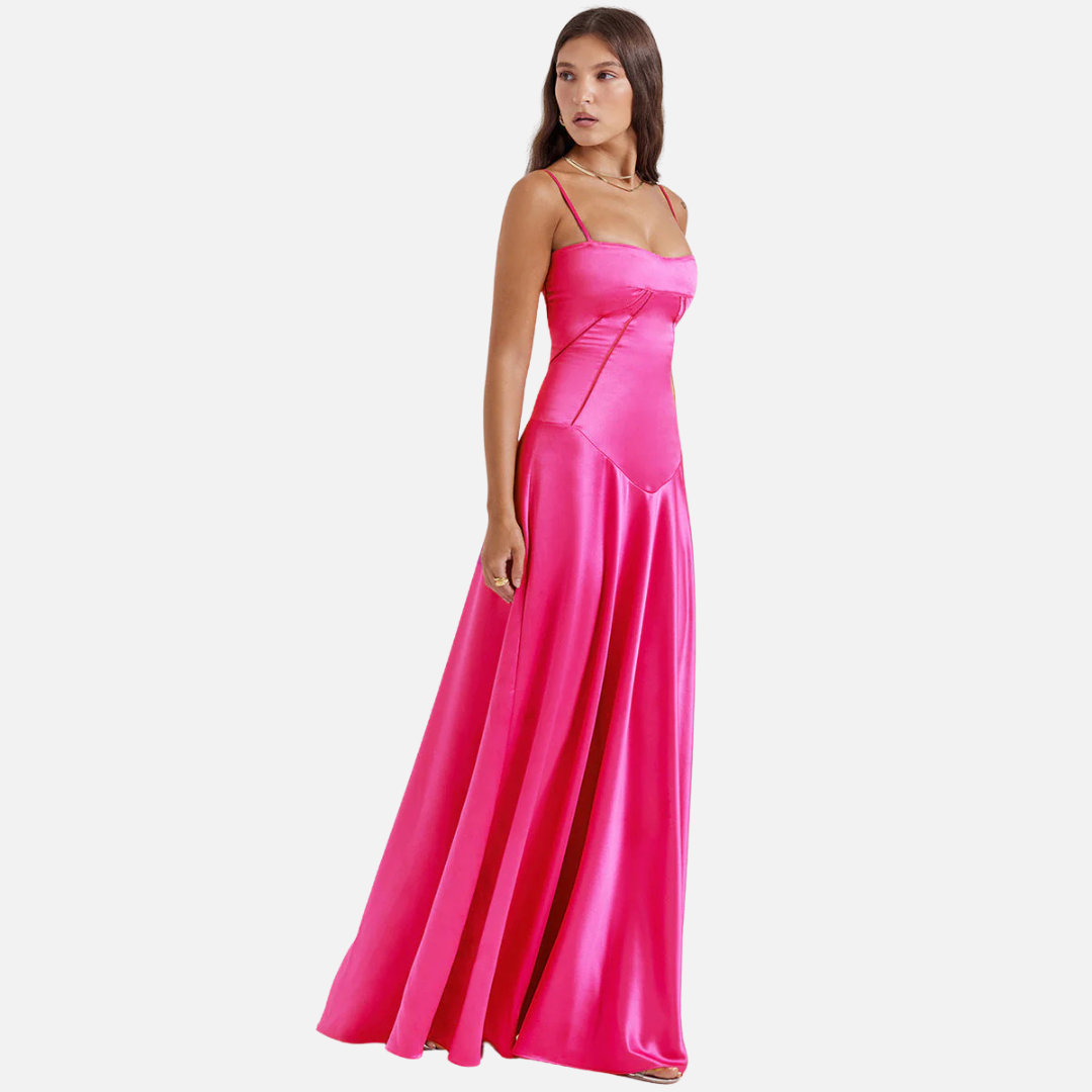 Sienna | Satin Slip Evening Dress