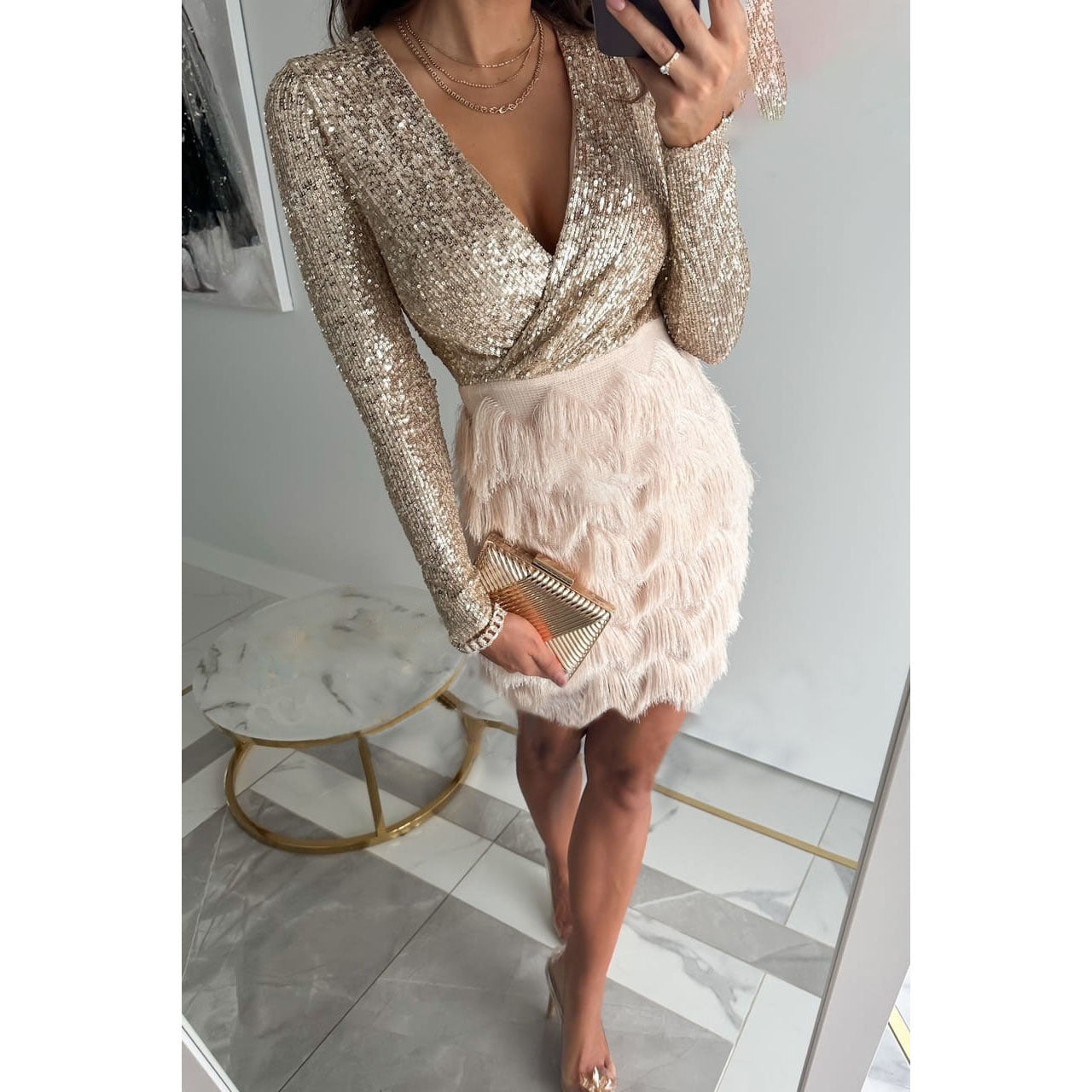 Sparkling Fringes | Cocktail Dress 6