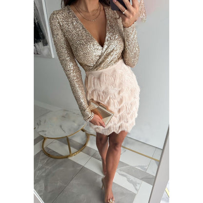Sparkling Fringes | Cocktail Dress 6