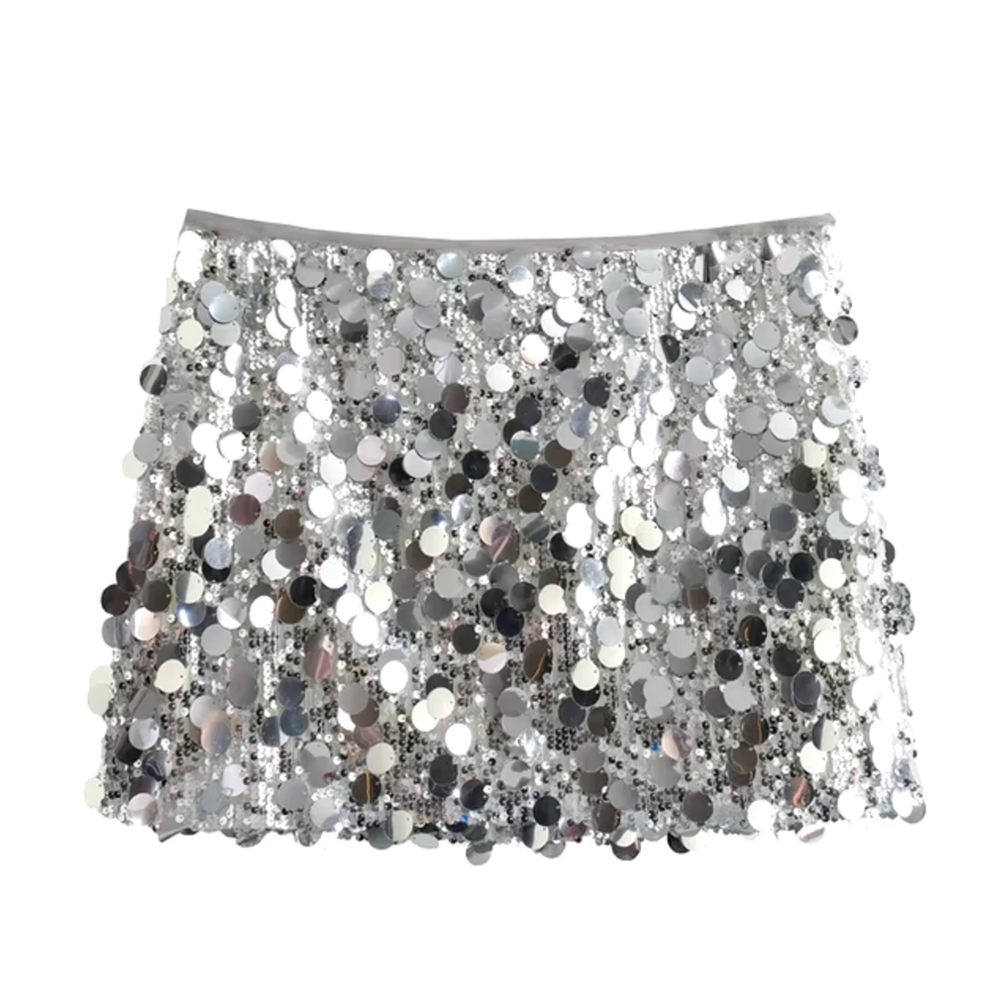 Variant image for Jacinda Sequin Mini Skirt – Luxurious High Waist Design-1