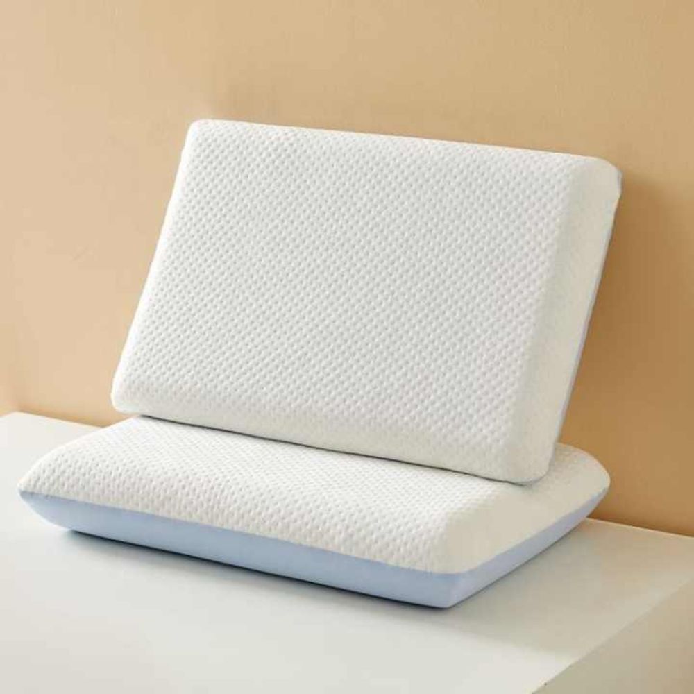 Contour Memory Foam Pillow for Comfortable Sleep Support - Luxivelle