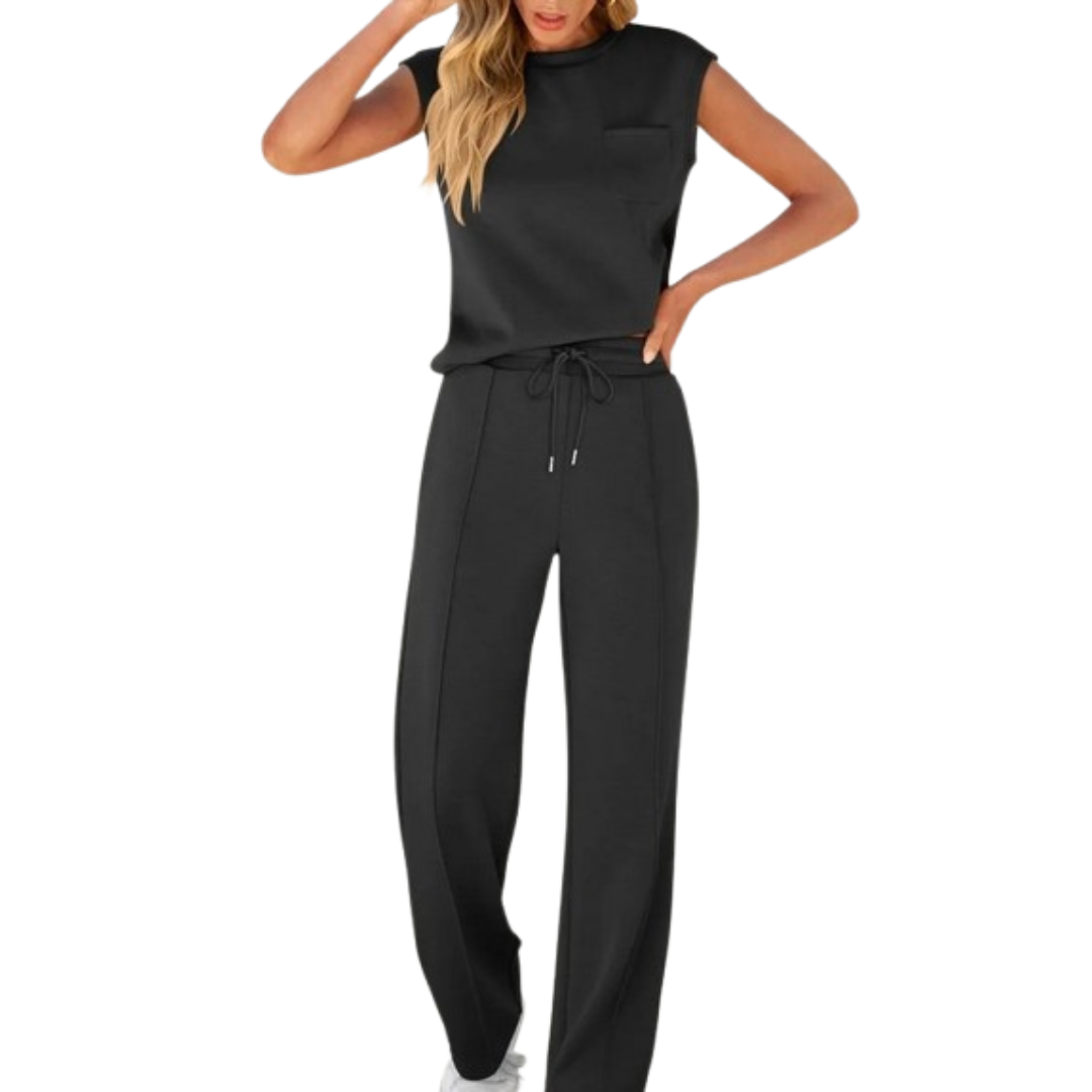 Relaxed Fit Summer Soft Pant Set - Luxivelle