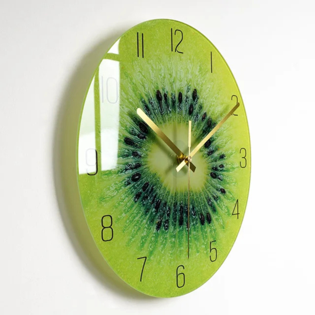Big Clear Wall Clock - Simple Modern Home Decor