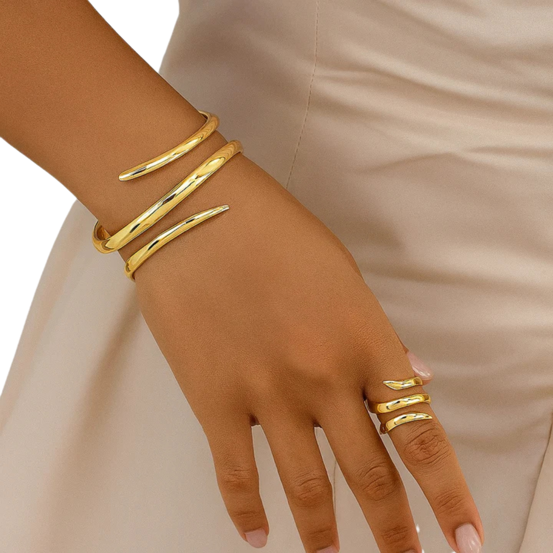 Dorina | Open Wrap Jewellery Set