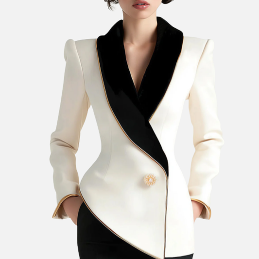 Women's Elegant Tailored Blazer Jacket