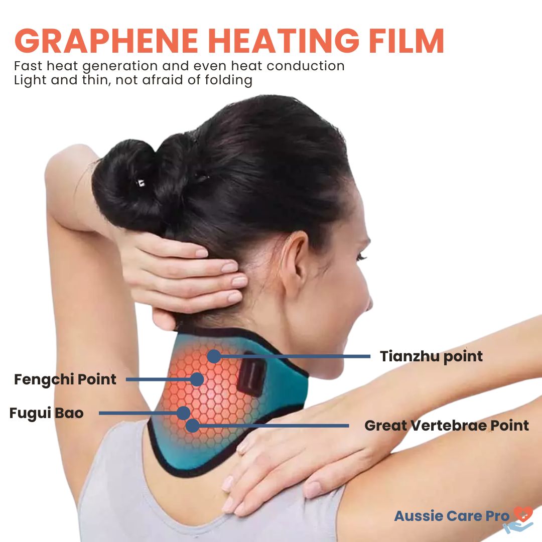 Warm Neck Heating Wrap for Pain Relief