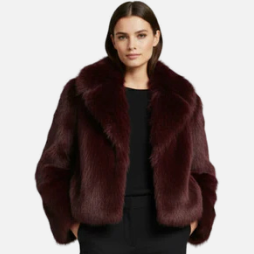 Women's Fur Crop Jacket