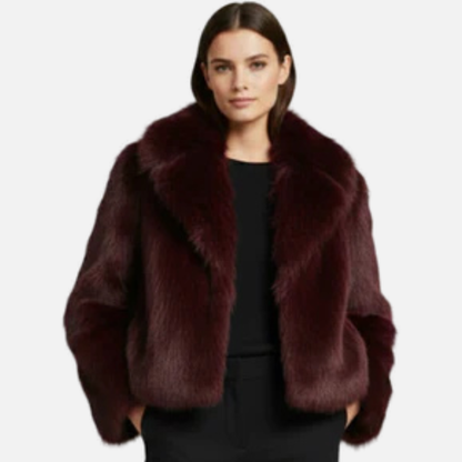 Women's Fur Crop Jacket