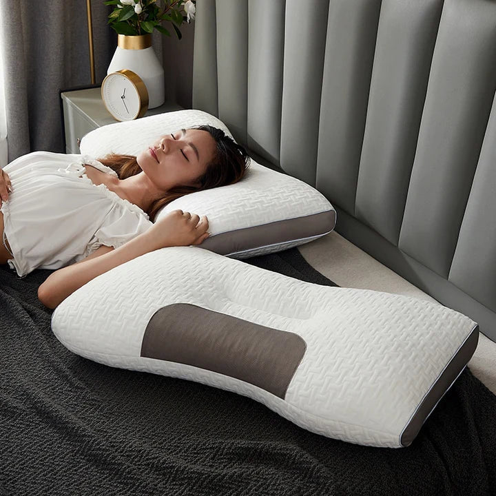 Contour Support Pillow For Back And Side Sleep