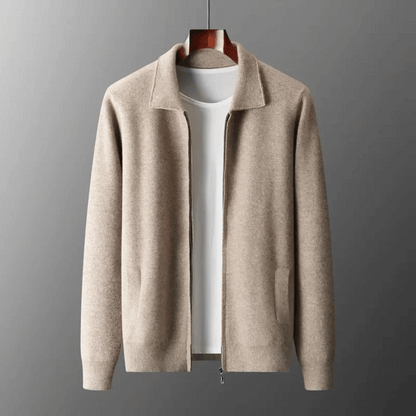 Spencer | Classic cashmere knit sweater