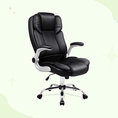Adjustable Executive Leather Desk Chair