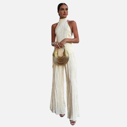 Women's Wedding Pleated Outfit Set