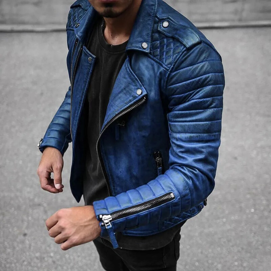 Classic Slim Fit Mens Zip Up Jacket