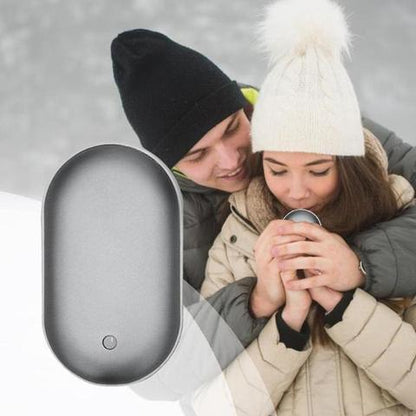 Compact Rechargeable Hand Warmer Power Bank