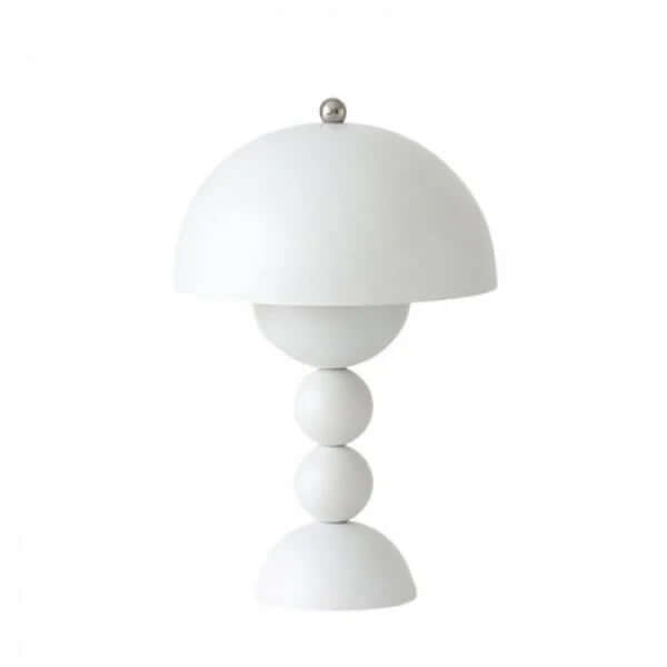 Compact Glass Flower Desk Light Lamp