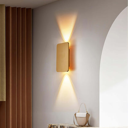 Versatile Rectangular Wall Light with Dimmable LED