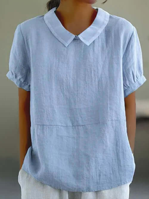 Classic Soft Cotton Shirt - Luxivelle