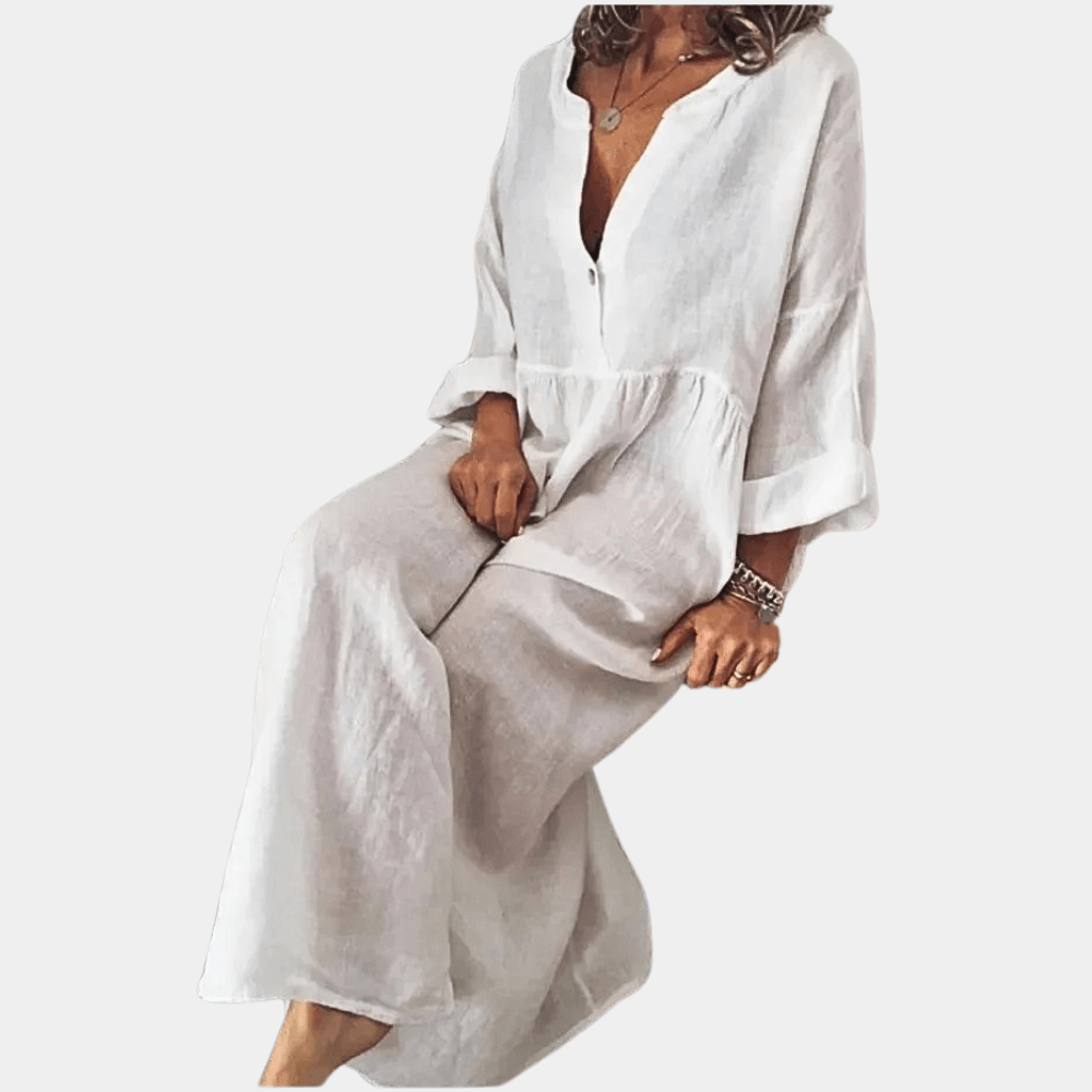 Long Sleeve Casual Summer Dress
