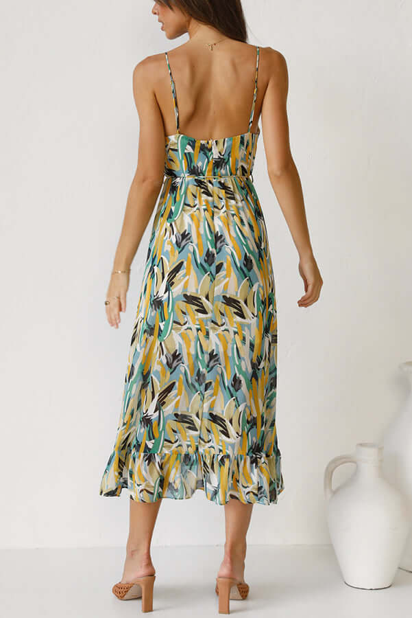 Ladies' Pretty Flower Tea Dress