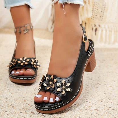 Luxurious High Heel Summer Sandal